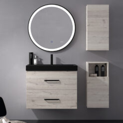 Mueble de baño TEIDE DECAPÉ | Suspendido, 2 cajones