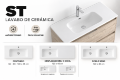 ST lavabo de cerámica - varias medidas