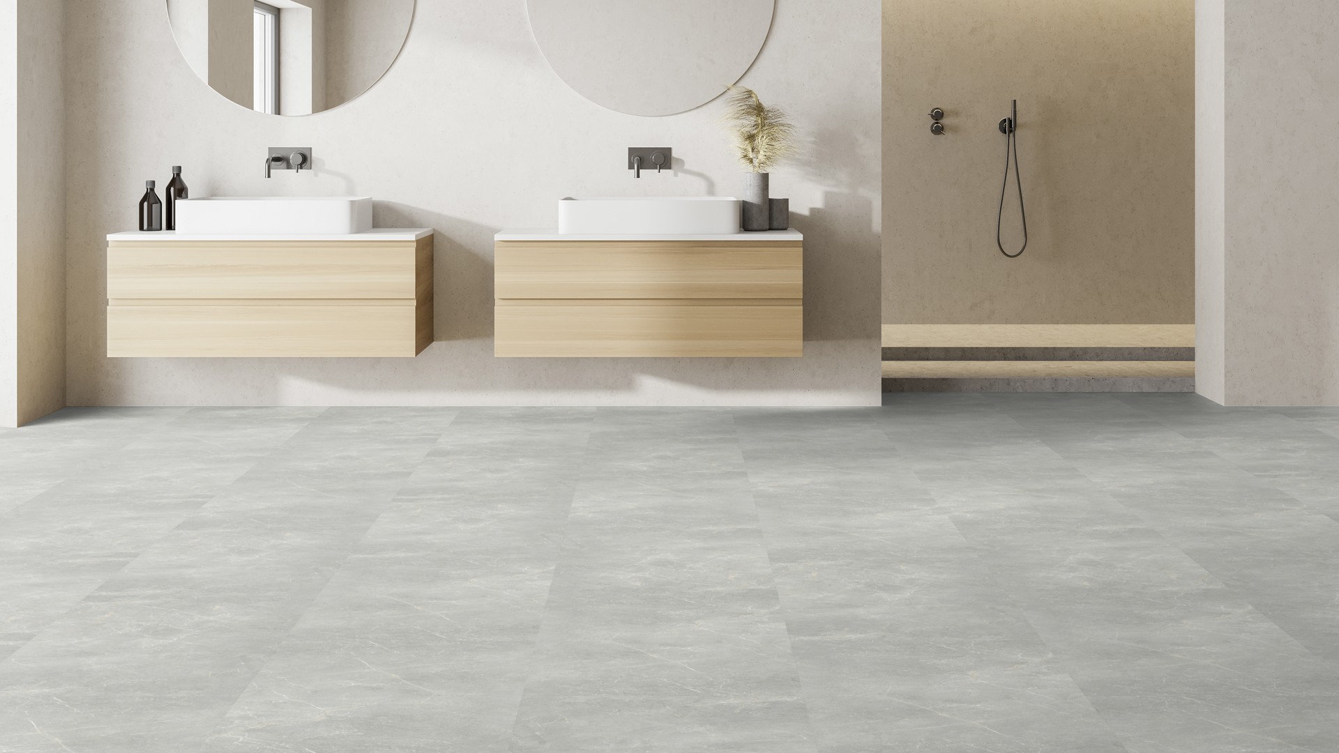 Caldera Marmo Grigio 30×60 cm | Suelo vinílico SPC - Imagen 2