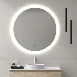 Espejo de baño Duplach Redondo Retroiluminado