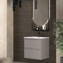 Mueble de baño ETNA CAIRO | Suspendido, 2 cajones